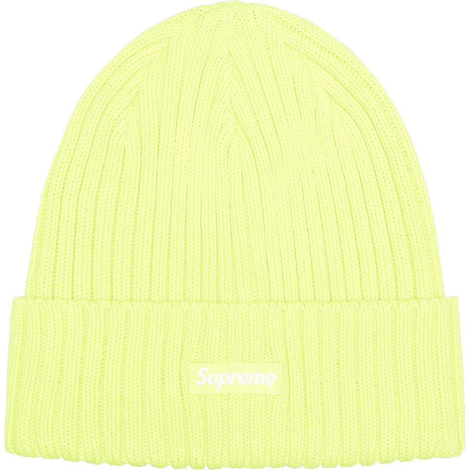 Sombreros Supreme Overdyed Beanie Amarillo | Supreme 473LH